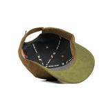 HEAD GEAR BROWN OLIVE DUAL TONE CAP