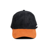 HEAD GEAR BLACK ORANGE DUAL TONE STRUCTURED CAP