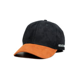 HEAD GEAR BLACK ORANGE DUAL TONE STRUCTURED CAP
