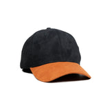 HEAD GEAR BLACK ORANGE DUAL TONE STRUCTURED CAP