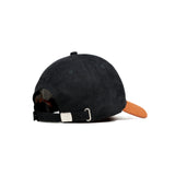 HEAD GEAR BLACK ORANGE DUAL TONE STRUCTURED CAP