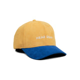 HEAD GEAR YELLOW BLUE DUAL TONE CAP