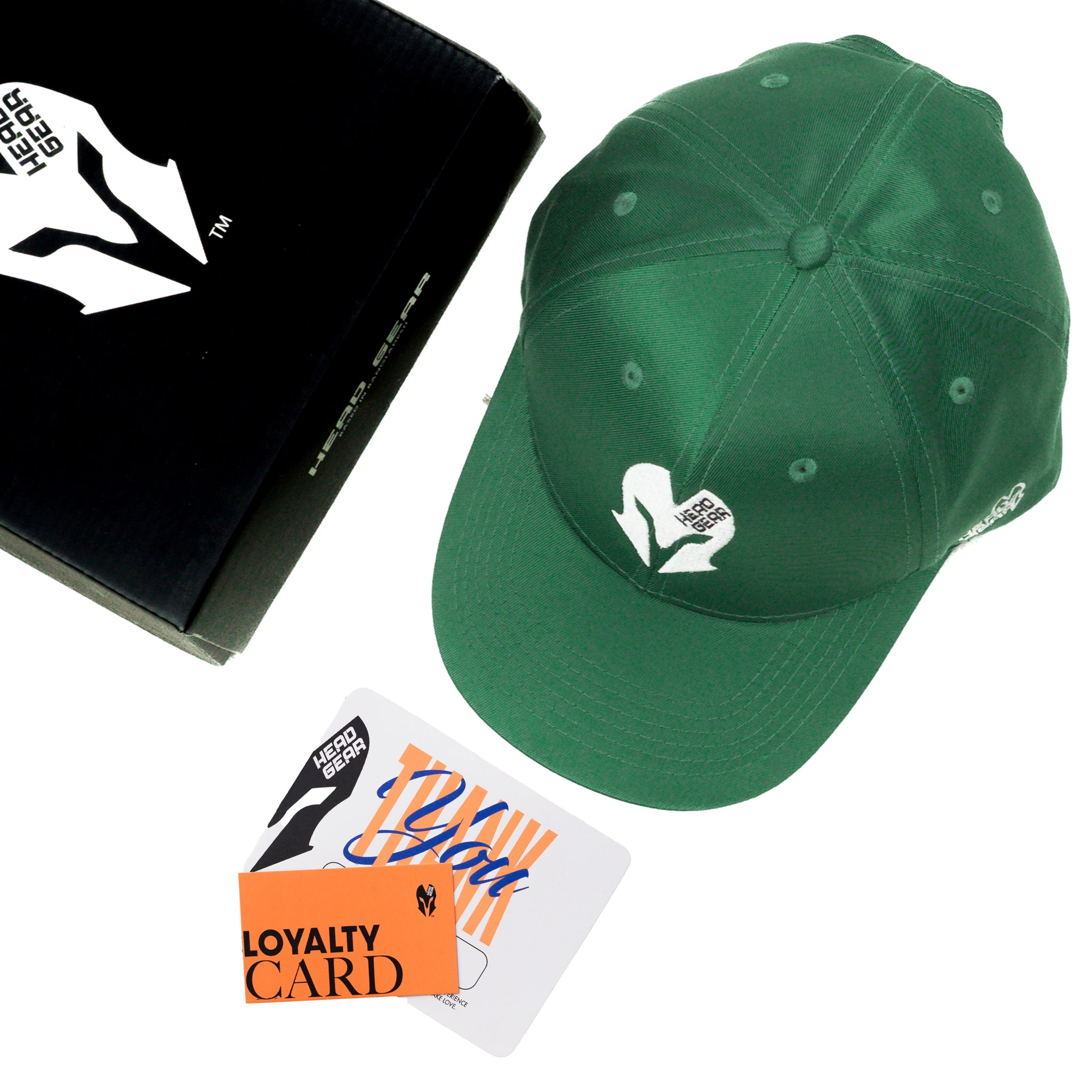 HEAD GEAR OFFICIAL JADE GREEN CAP