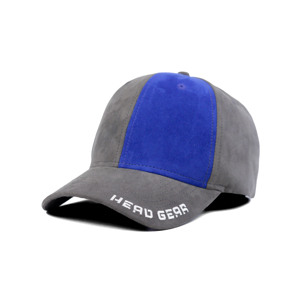 HEAD GEAR MISMATCHED GREY AND BLUE CAP