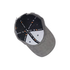 HEAD GEAR MISMATCHED GREY AND BLUE CAP
