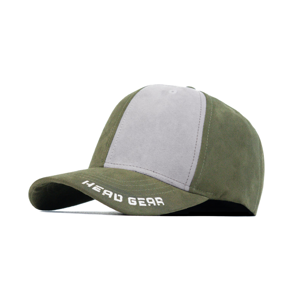 HEAD GEAR MISMATCHED OLIVE AND GREY CAP