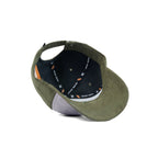 HEAD GEAR MISMATCHED OLIVE AND GREY CAP