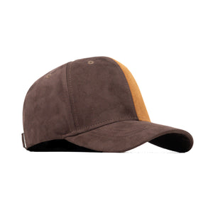 HEAD GEAR MISMATCHED CHOCOLATE AND BROWN CAP