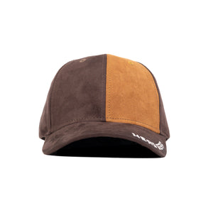 HEAD GEAR MISMATCHED CHOCOLATE AND BROWN CAP