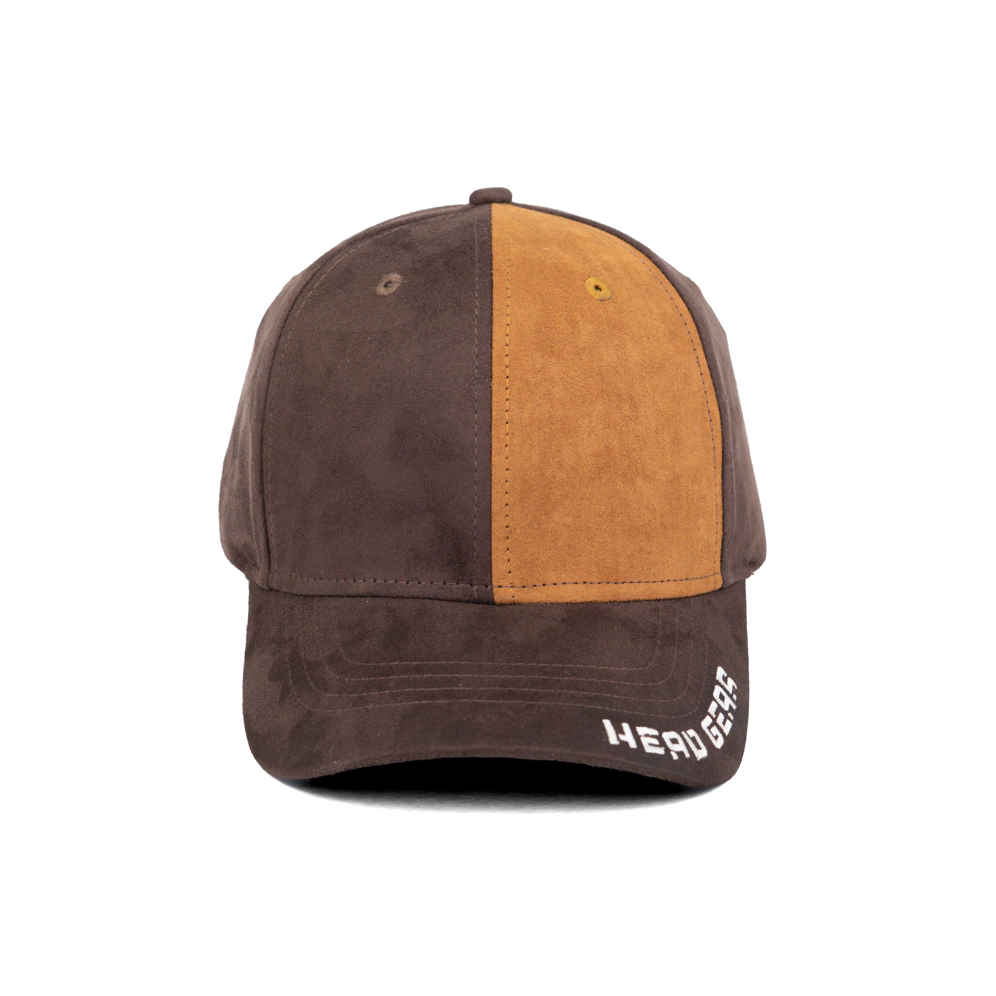 HEAD GEAR MISMATCHED CHOCOLATE AND BROWN CAP
