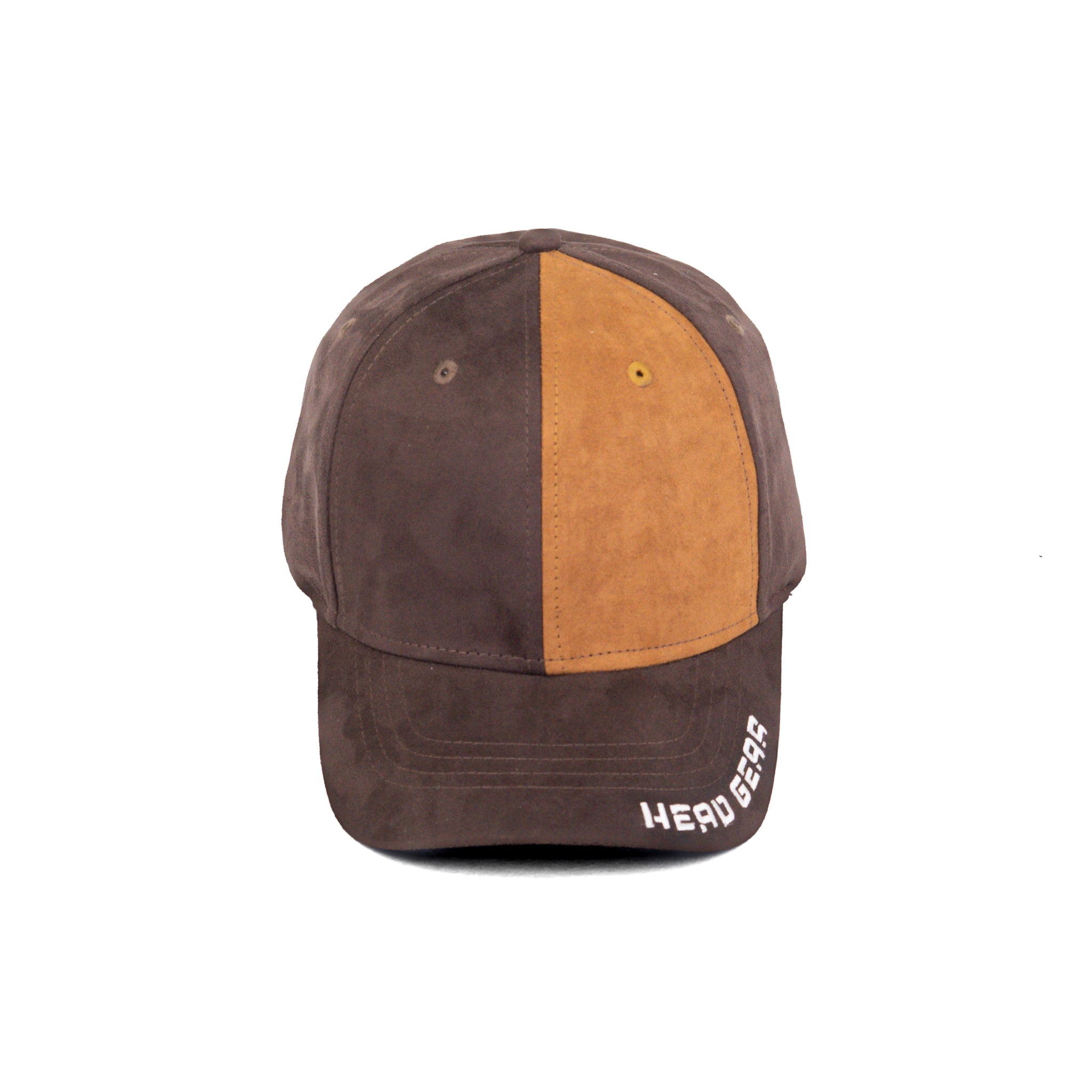 HEAD GEAR MISMATCHED CHOCOLATE AND BROWN CAP
