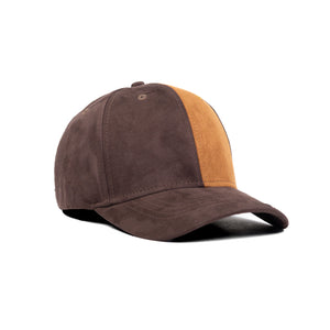 HEAD GEAR MISMATCHED CHOCOLATE AND BROWN CAP