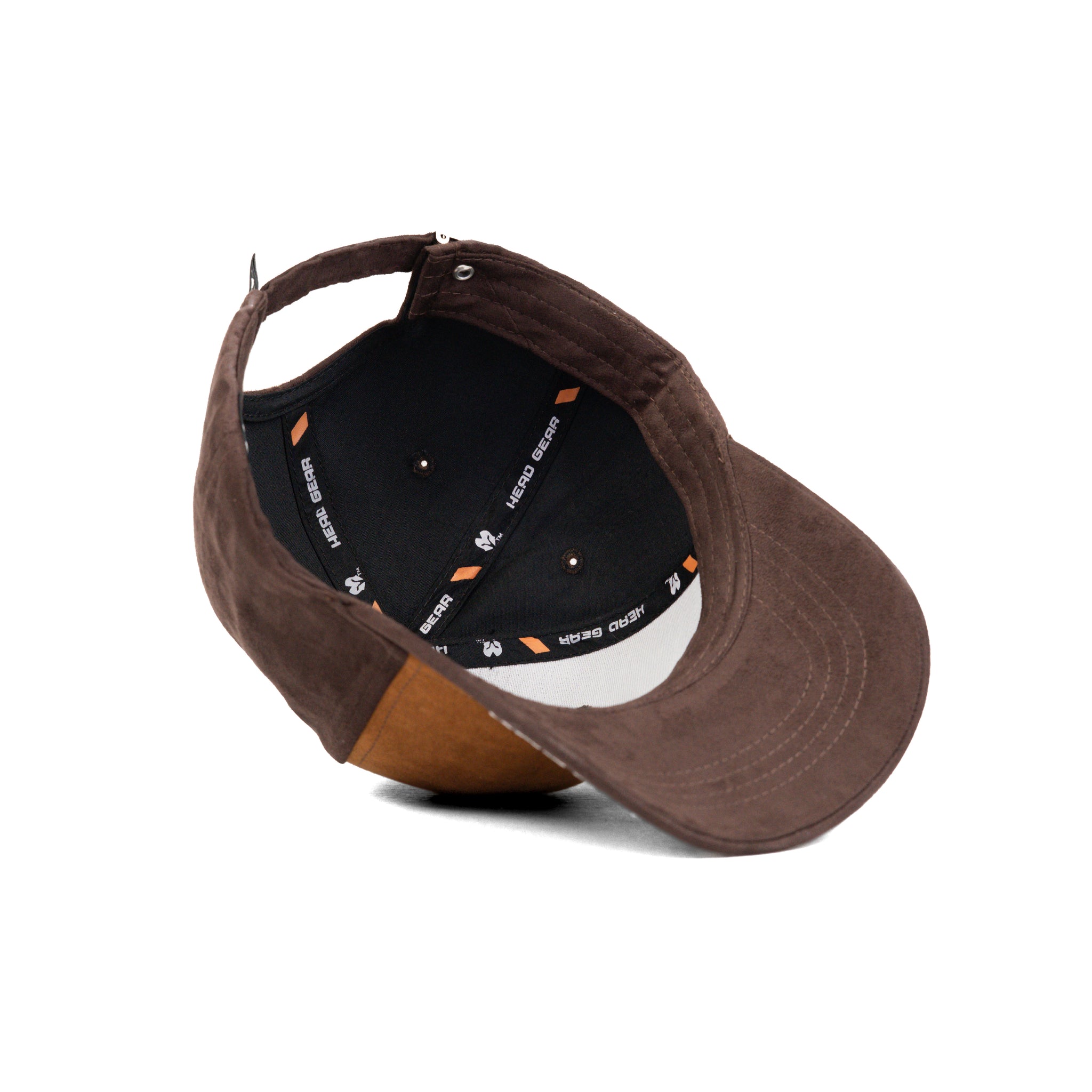 HEAD GEAR MISMATCHED CHOCOLATE AND BROWN CAP