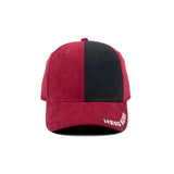 HEAD GEAR MISMATCHED RED AND BLACK CAP