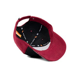 HEAD GEAR MISMATCHED RED AND BLACK CAP