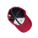 HEAD GEAR MISMATCHED RED AND BLACK CAP