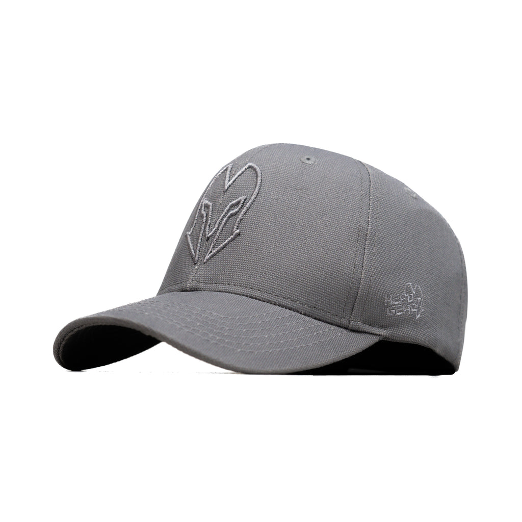 HEAD GEAR LIGHT GREY SUPER CANVAS CAP