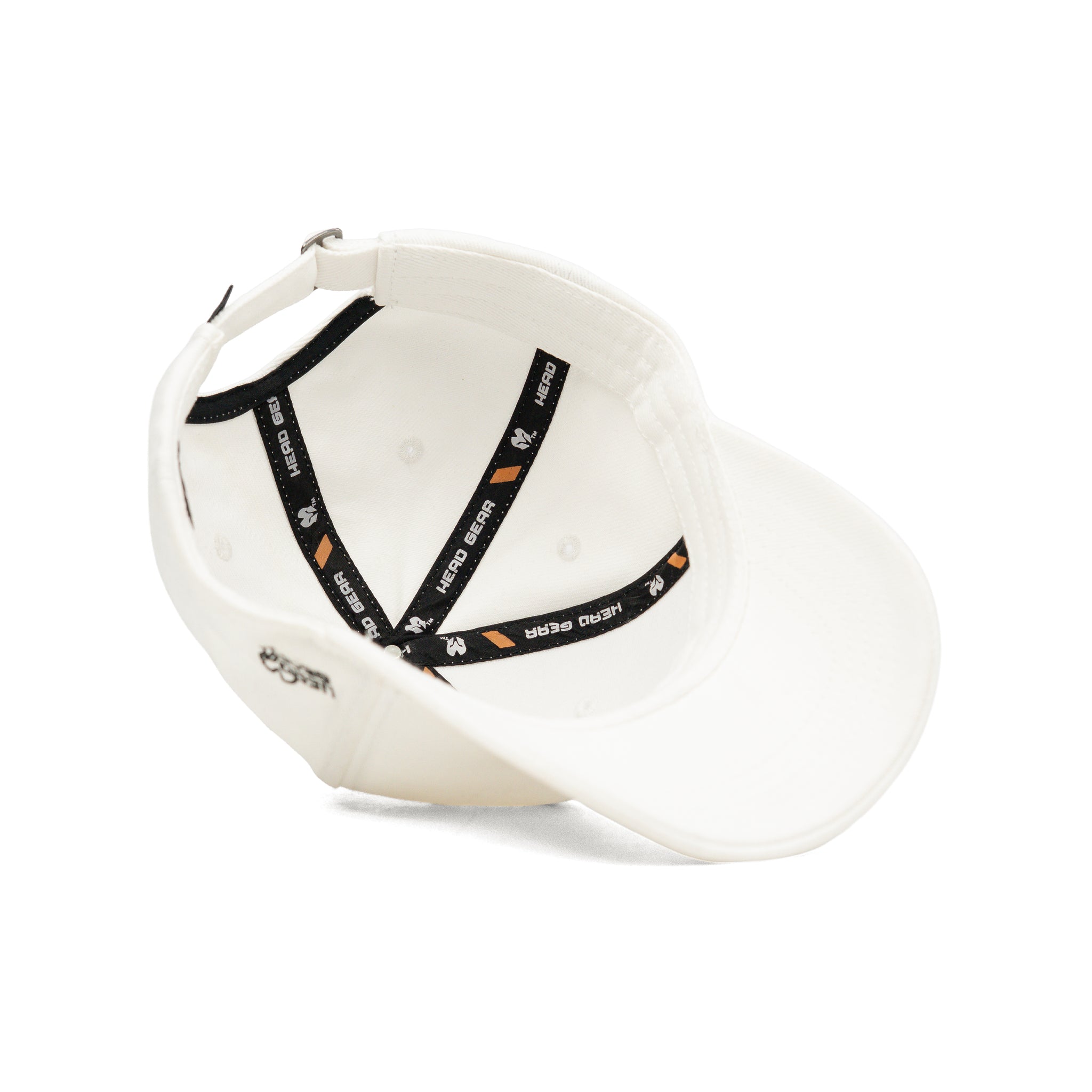 HEAD GEAR WHITE STRUCTURED CAP