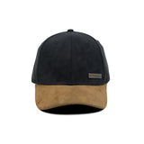 HEAD GEAR BLACK OLIVE DUAL TONE RUSTIC METAL STRUCTURED CAP