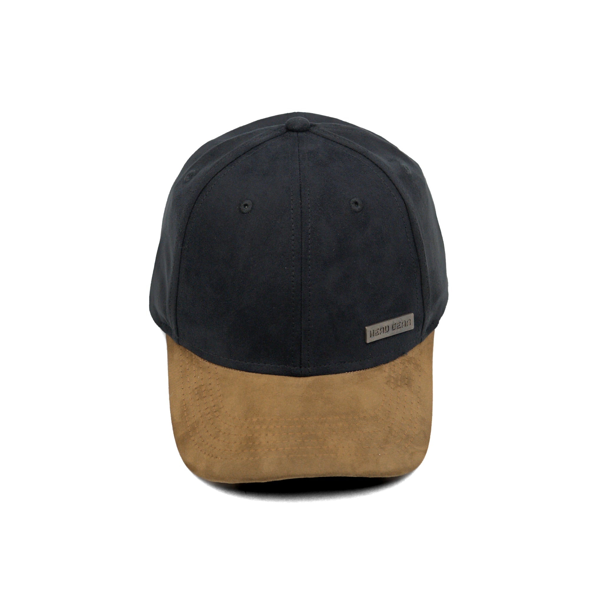 HEAD GEAR BLACK OLIVE DUAL TONE RUSTIC METAL STRUCTURED CAP