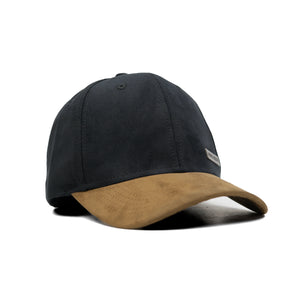 HEAD GEAR BLACK OLIVE DUAL TONE RUSTIC METAL STRUCTURED CAP