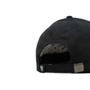 HEAD GEAR BLACK OLIVE DUAL TONE RUSTIC METAL STRUCTURED CAP