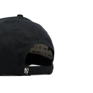 HEAD GEAR BLACK OLIVE DUAL TONE RUSTIC METAL STRUCTURED CAP