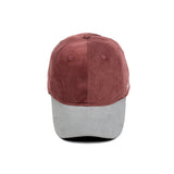 HEAD GEAR CHOCOLATE GREY DUAL TONE CORD CAP