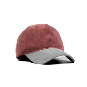 HEAD GEAR CHOCOLATE GREY DUAL TONE CORD CAP