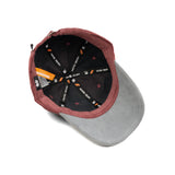 HEAD GEAR CHOCOLATE GREY DUAL TONE CORD CAP