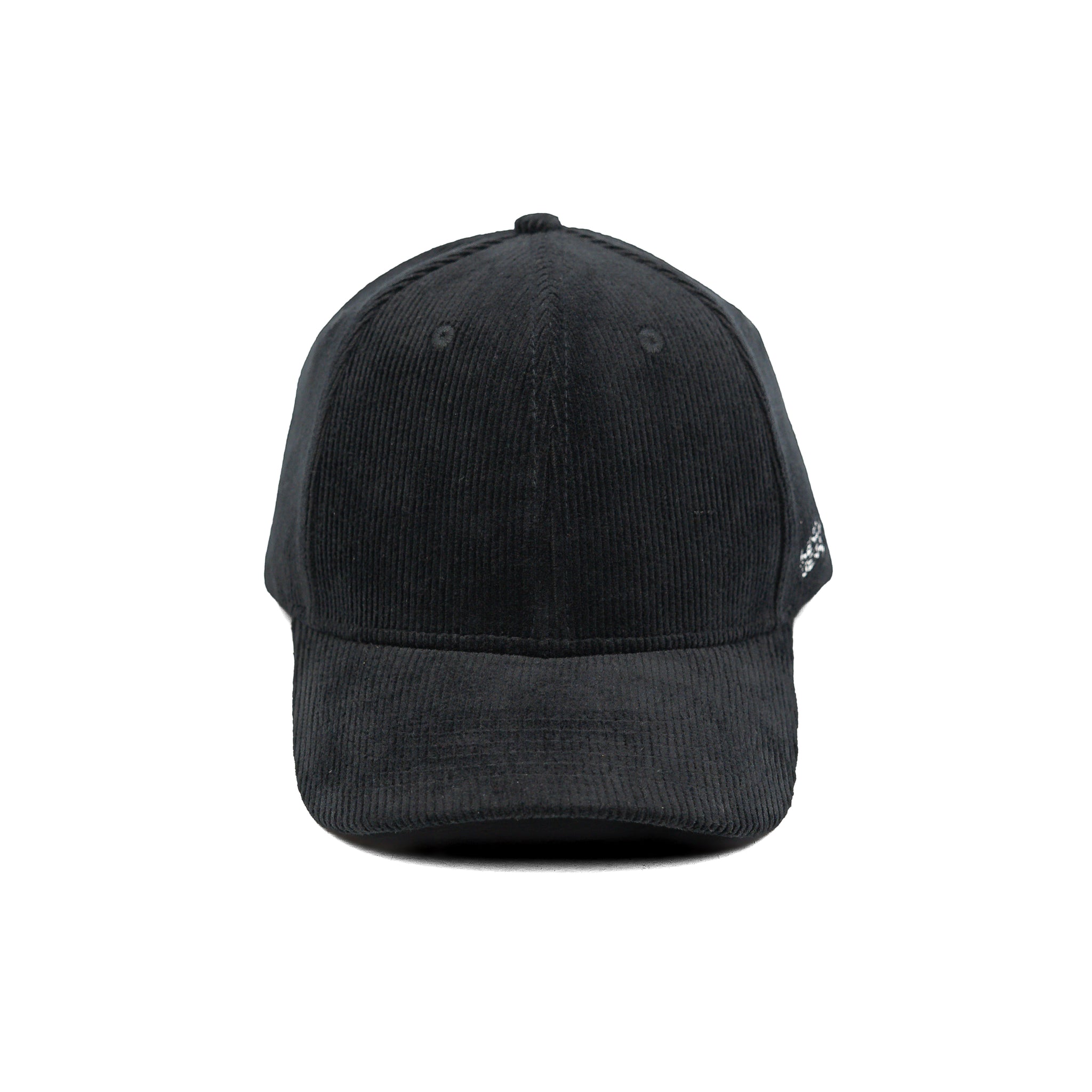 HEAD GEAR BLACK CORDUROY STRUCTURED CAP