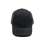 HEAD GEAR BLACK CORDUROY STRUCTURED CAP