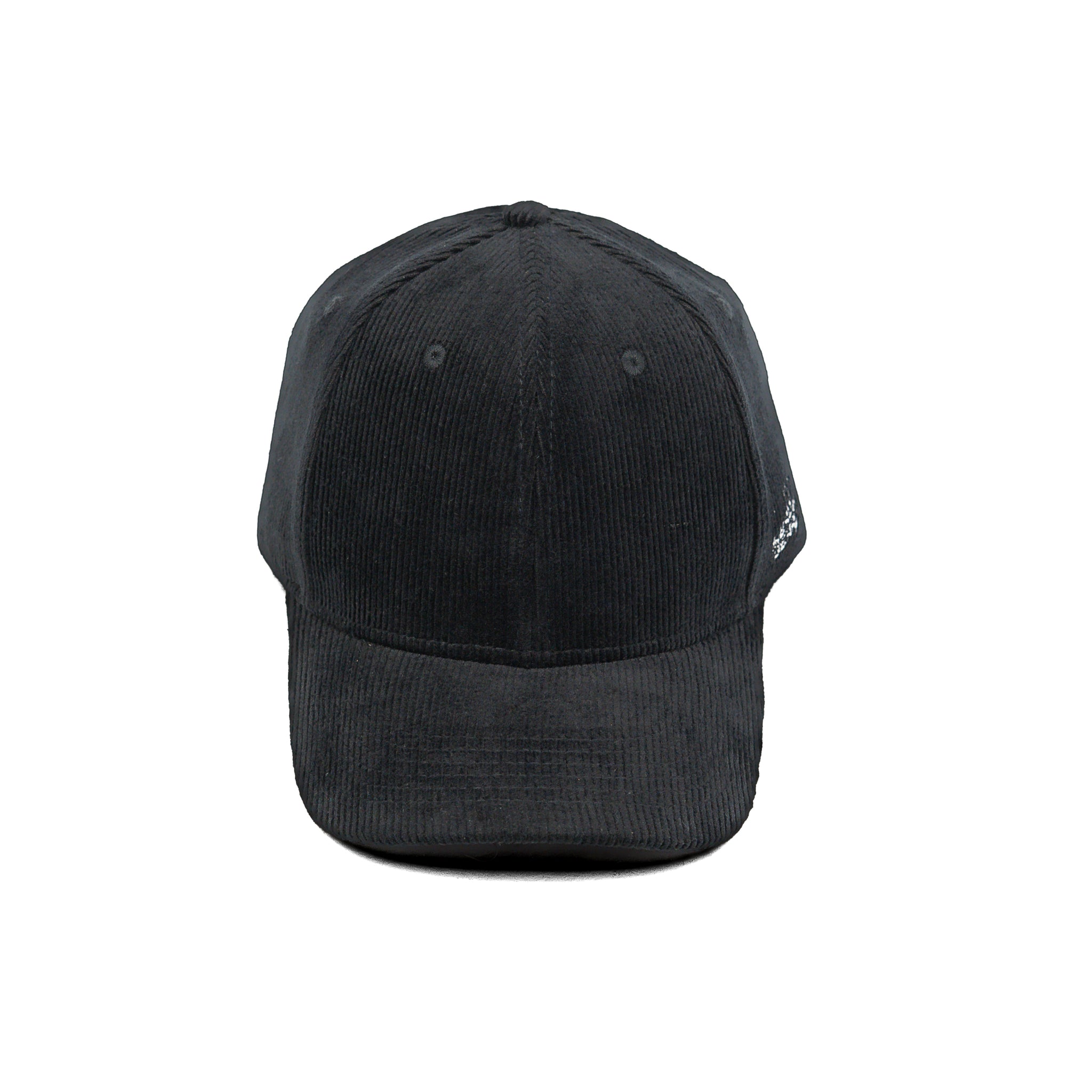 HEAD GEAR BLACK CORDUROY STRUCTURED CAP