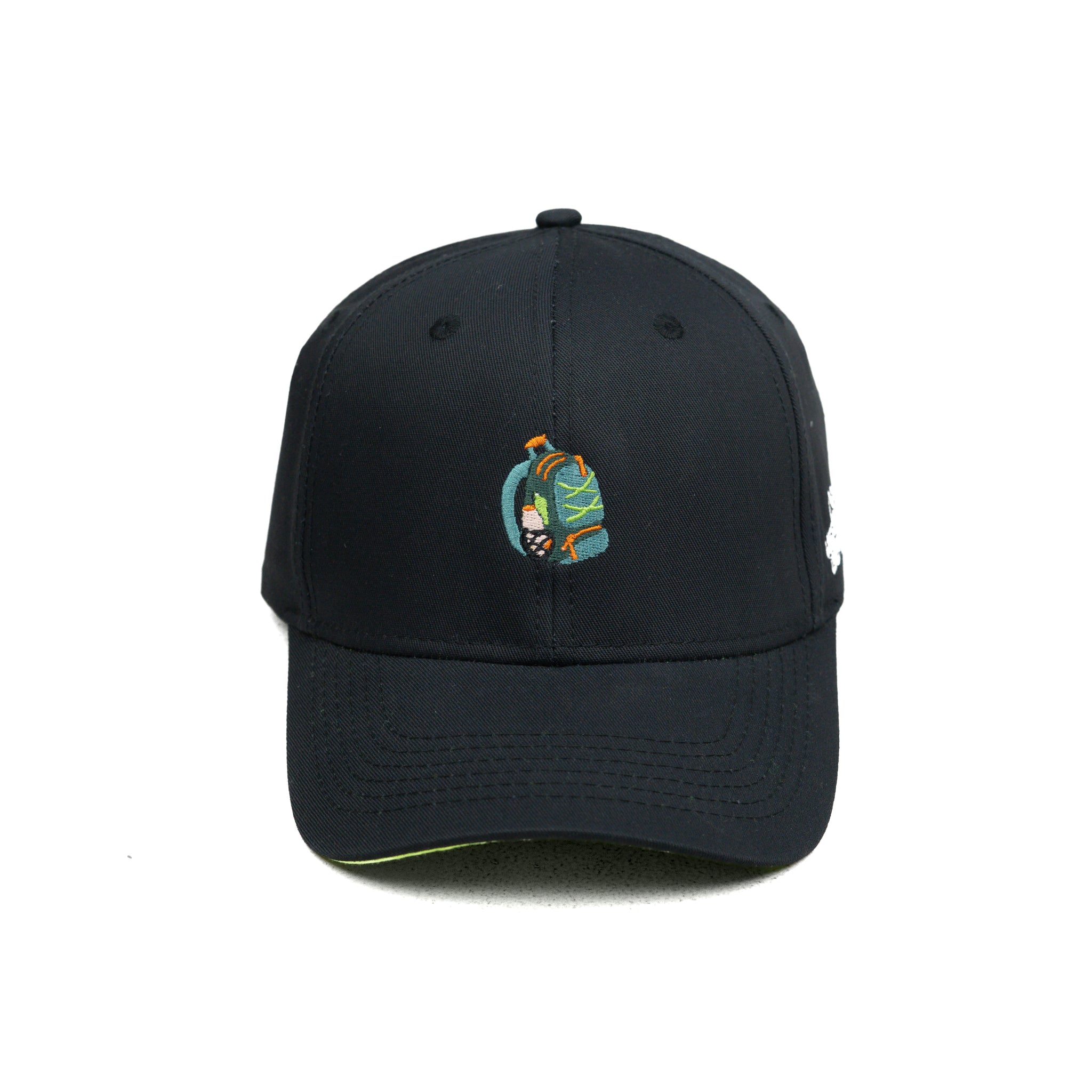 HEAD GEAR BLACK BACKPACK CAP