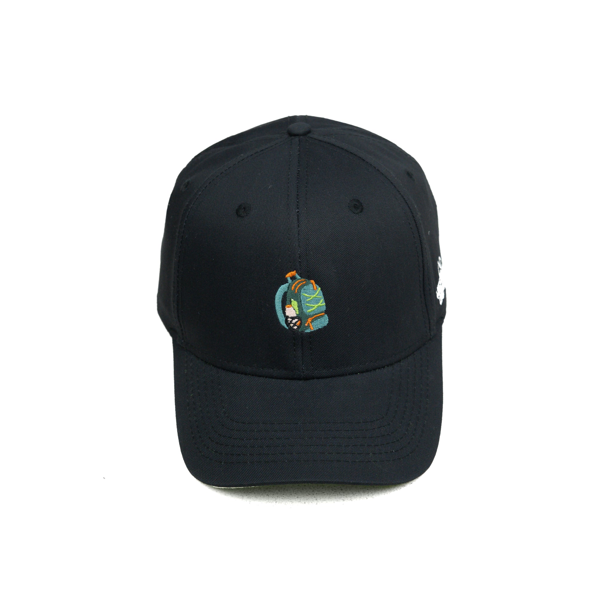 HEAD GEAR BLACK BACKPACK CAP