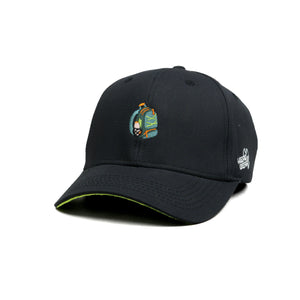 HEAD GEAR BLACK BACKPACK CAP