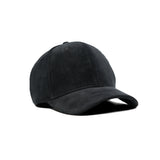 HEAD GEAR BLACK CORDUROY STRUCTURED CAP
