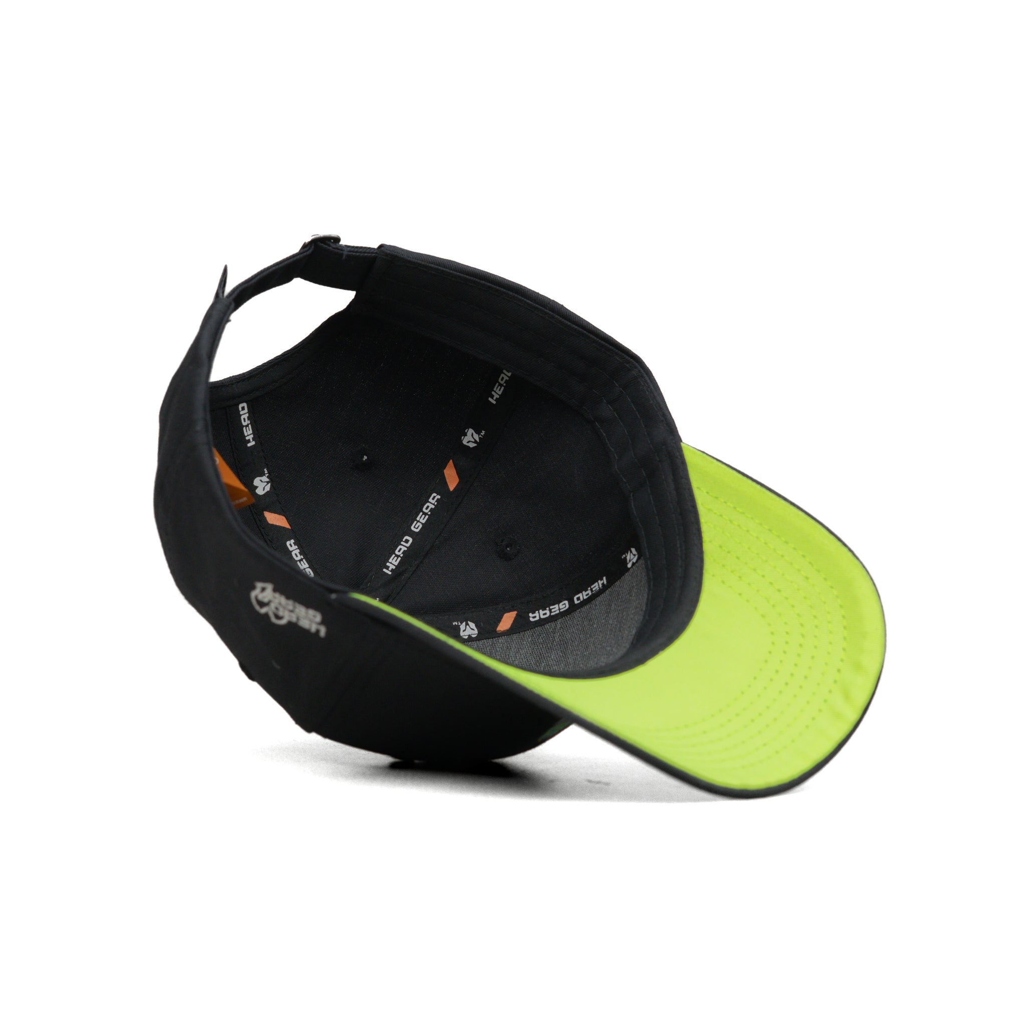 HEAD GEAR BLACK BACKPACK CAP