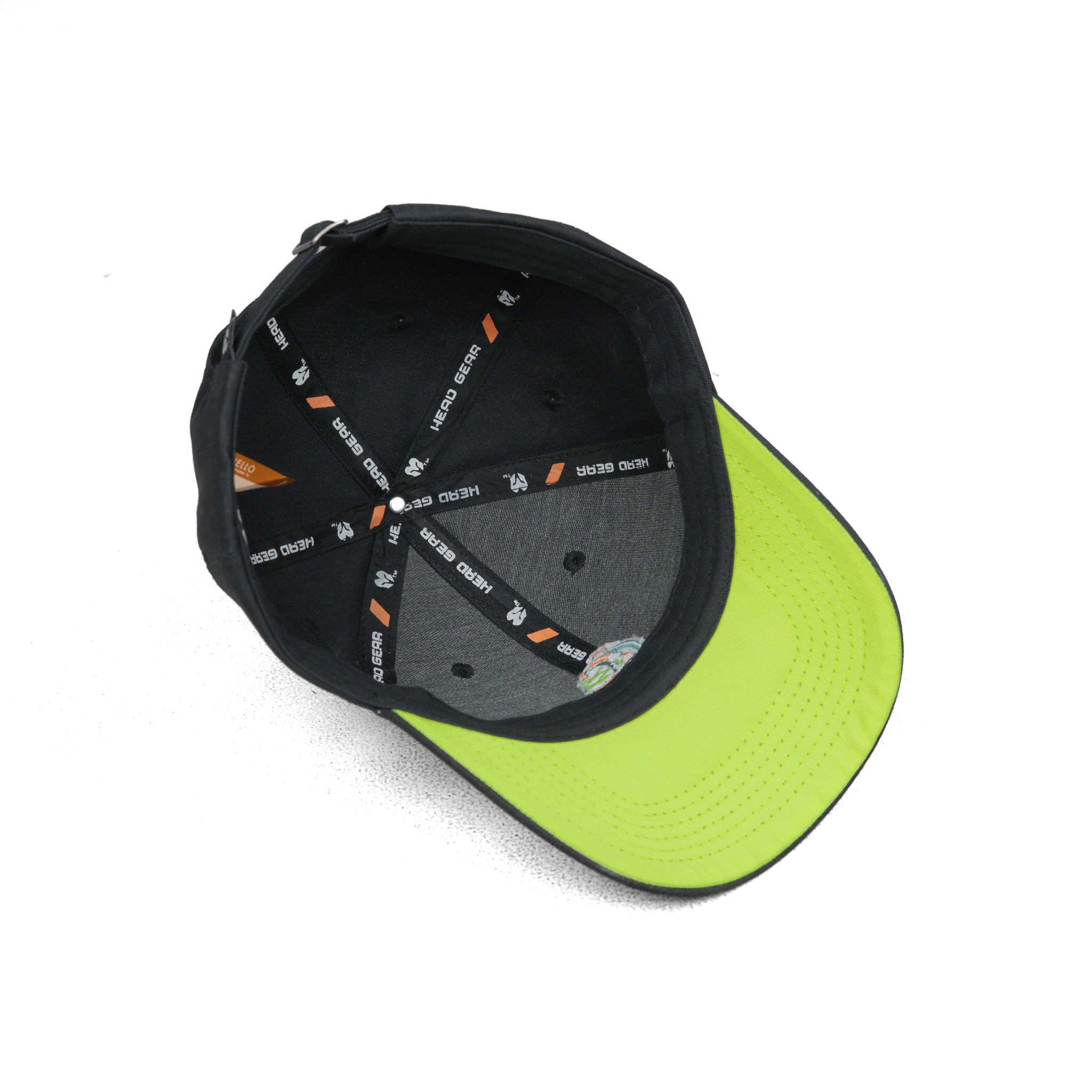 HEAD GEAR BLACK BACKPACK CAP