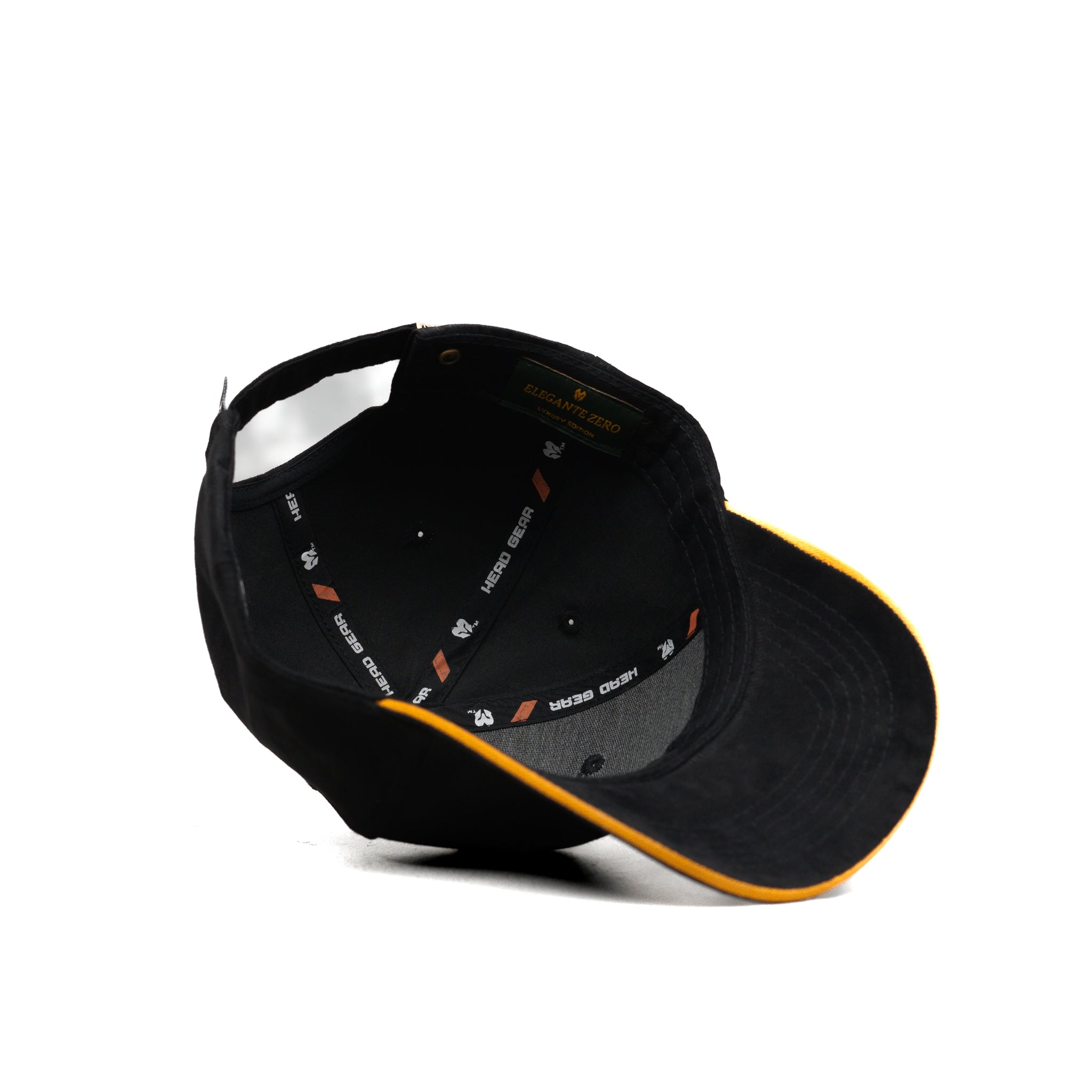 HEAD GEAR ELEGANTE ZERO BLACK CAP (NO LOGO)