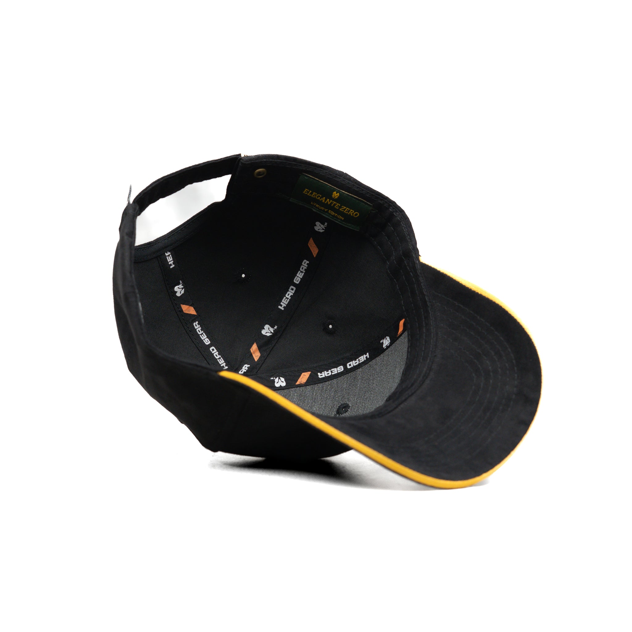 HEAD GEAR ELEGANTE ZERO BLACK CAP (NO LOGO)