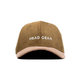 HEAD GEAR BROWN LIGHT PINK DUAL TONE CAP