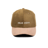 HEAD GEAR BROWN LIGHT PINK DUAL TONE CAP