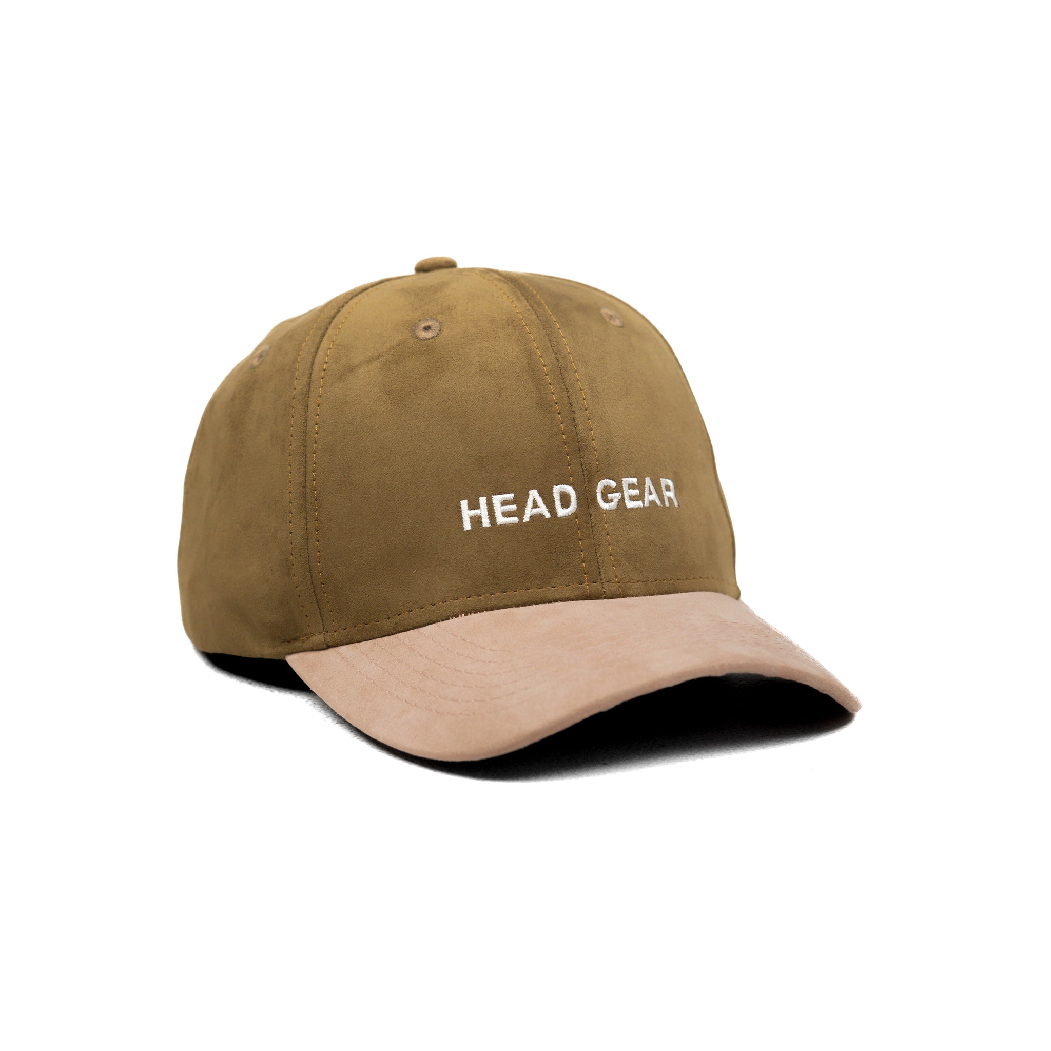 HEAD GEAR BROWN LIGHT PINK DUAL TONE CAP