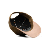 HEAD GEAR BROWN LIGHT PINK DUAL TONE CAP