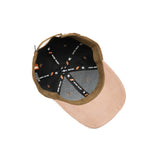 HEAD GEAR BROWN LIGHT PINK DUAL TONE CAP