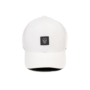 HEAD GEAR WHITE ACTI FLEX CAP