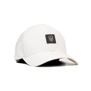 HEAD GEAR WHITE ACTI FLEX CAP