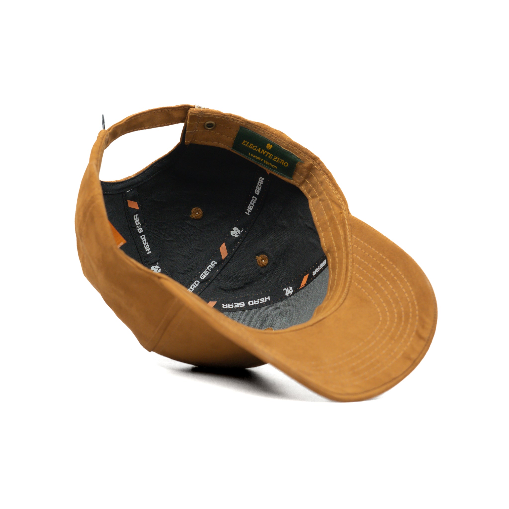 HEAD GEAR ELEGANTE ZERO BROWN CAP (NO LOGO)