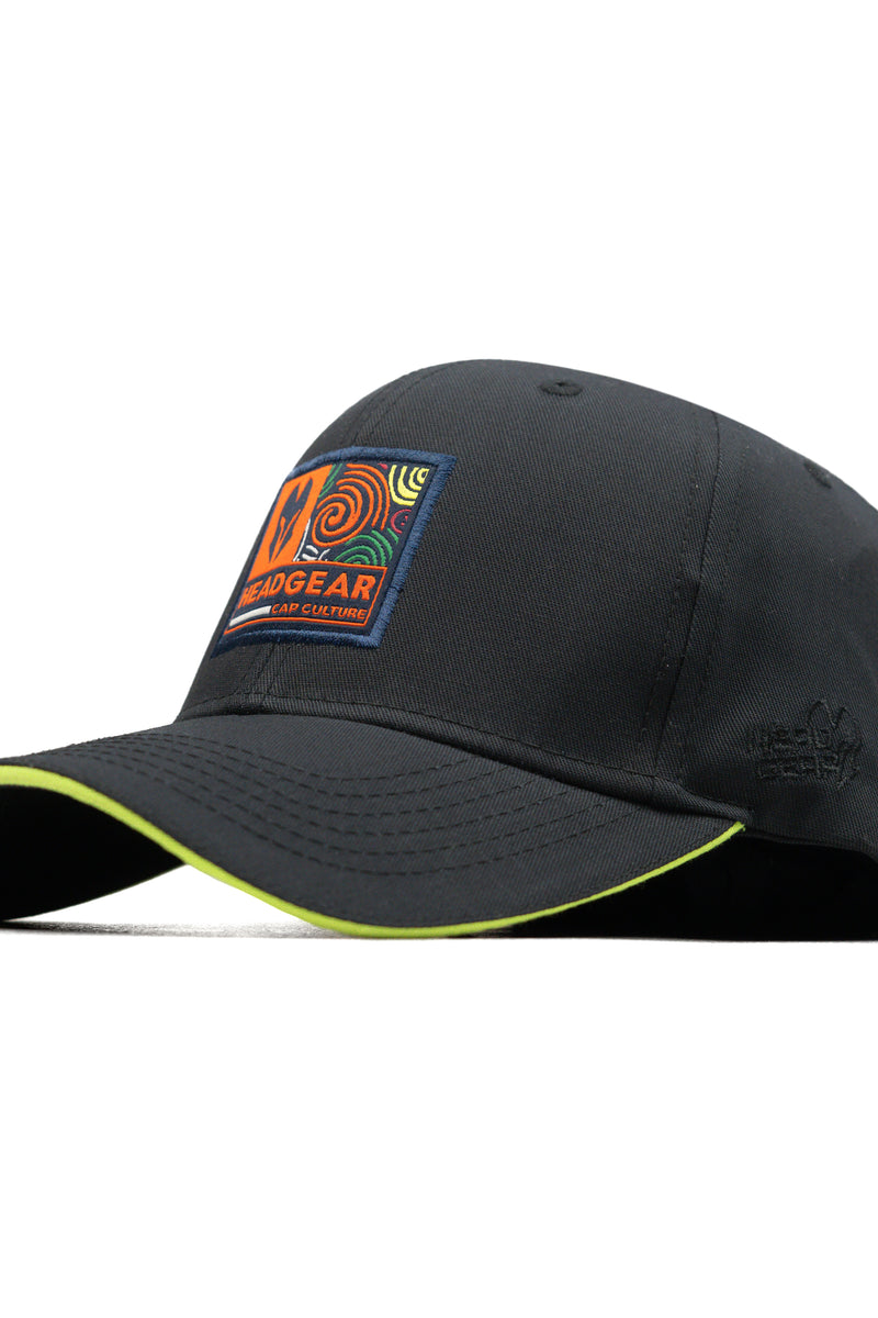 HEAD GEAR BLACK PATCH EDITION SANDWICH CAP